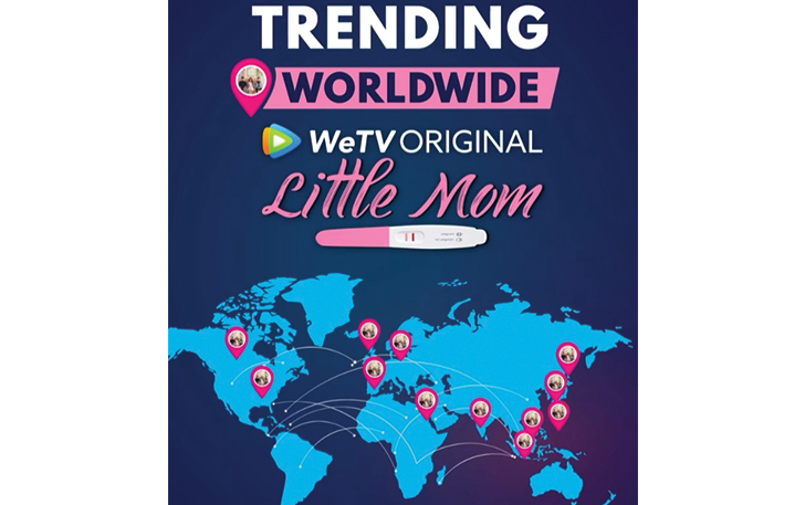 Little Mom masuk deretan trending program WeTV di 10 negara.