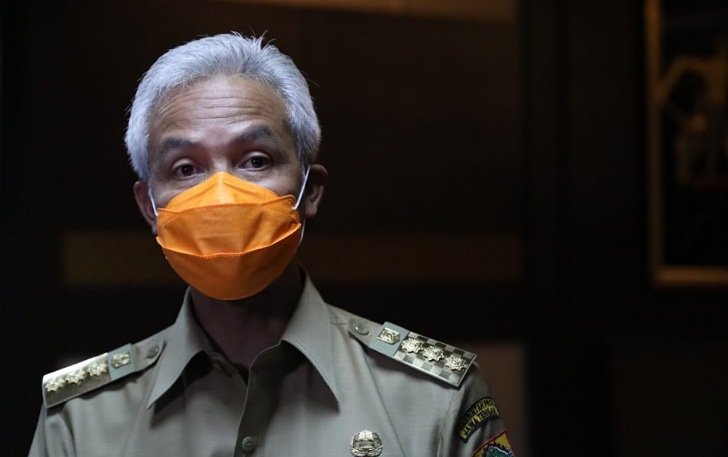 Gubernur Jawa Tengah Ganjar Pranowo.
