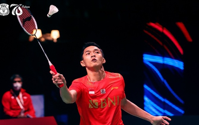Jonatan Christie melaju ke babak 16 besar Denmark Open.