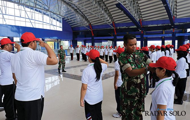 DIBINA: BPPKAD Surakarta gelar bimbingan mental calon TKPK di Solo Technopark, Sabtu-Minggu (4-5/1).