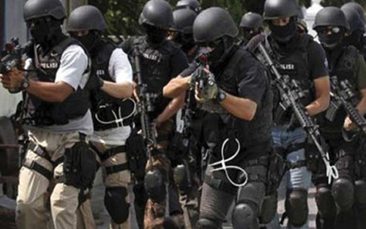 Ilustrasi Densus 88 Antiteror.