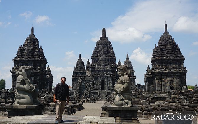 DIMINATI: Candi Sewu di kompleks Candi Prambanan yang secara administratif masuk wilayah Kabupaten Klaten diyakini penyedot animo wisatawan.