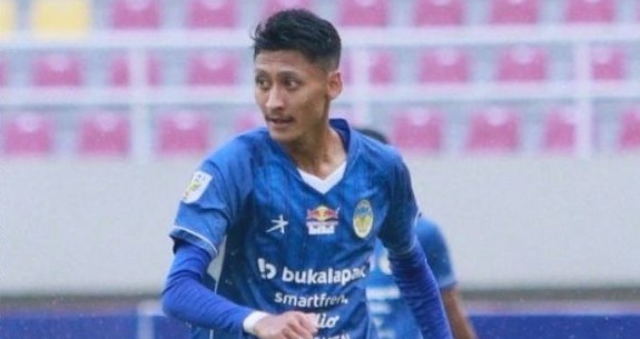 penggawa PSIM Jogja di Liga 2 2021, Arif Satya Yudha Alkanza. (OFFICIAL PSIM JOGJA)