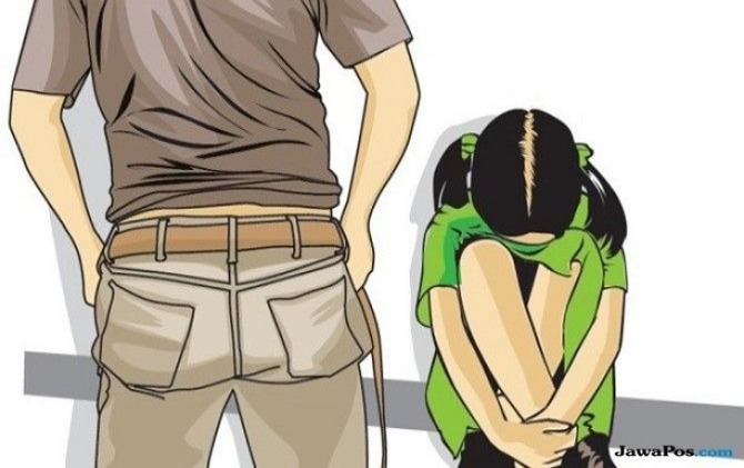 Ilustrasi kekerasan seksual. (JawaPos.com)