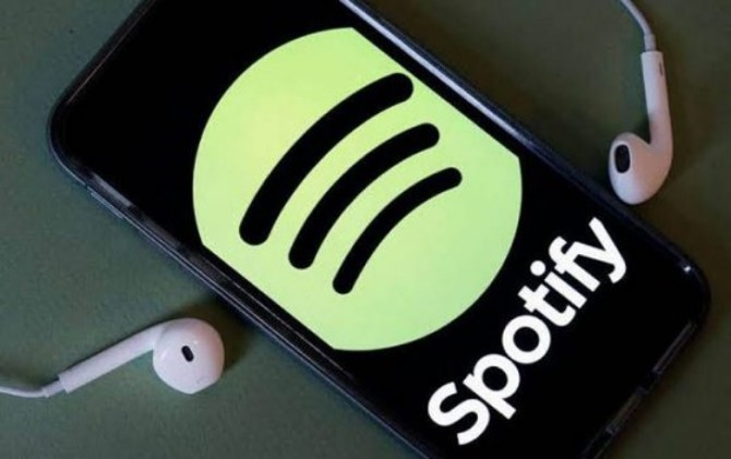 Ilustrasi Spotify. (JawaPos.com)