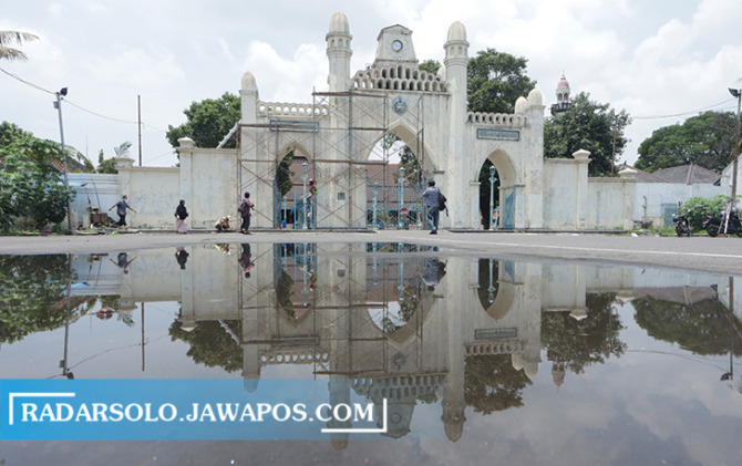 CAGAR BUDAYA: Masjid Agung Surakarta bakal direvitalisasi. (DOK. RADAR SOLO)