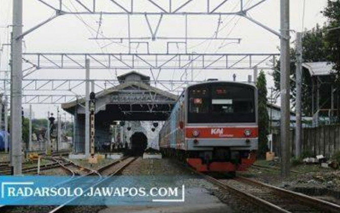 Ilustrasi KRL Solo-Jogja. (RADARSOLO PHOTO)