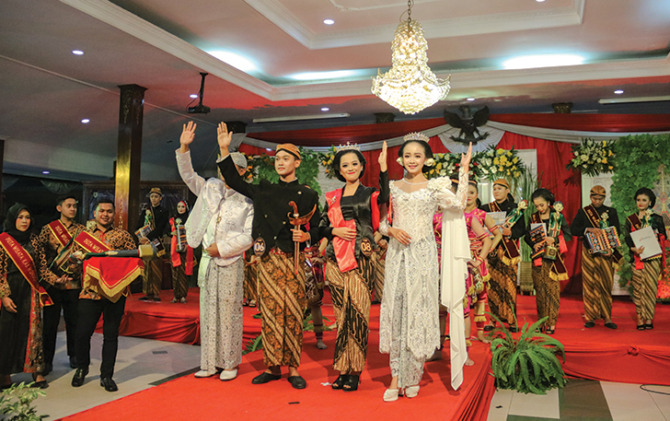 TERBAIK: Grand final pemilihan Duta Wisata Kabupaten Wonogiri 2019 lalu. (ISTIMEWA)