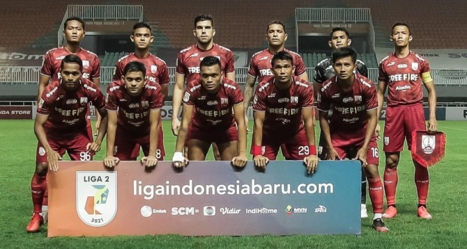 Starting eleven Persis Solo di Liga 2 2021. (OFFICIAL PERSIS SOLO)