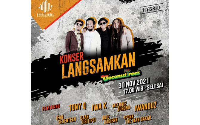 Bantayahall.com sukses menggelar konser online bertajuk Langsamkan.