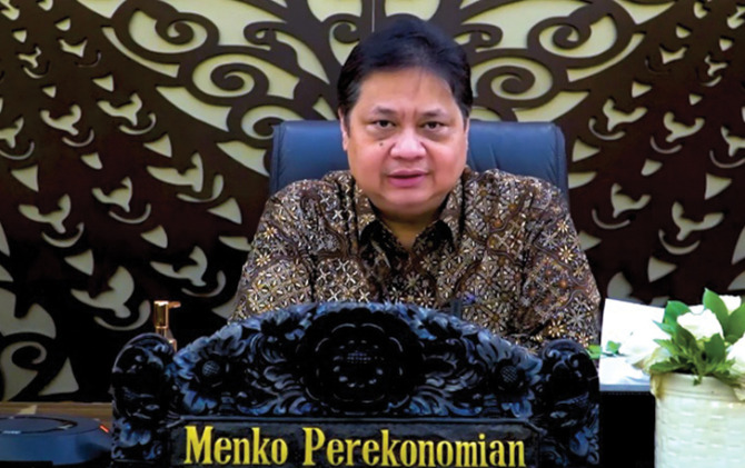 Menteri Koordinator Bidang Perekonomian Airlangga Hartarto.