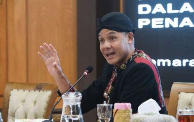 Gubernur Jateng Ganjar Pranowo.