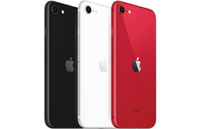 Tampilan iPhone SE 2 yang rilis pada 2020. (ANTARA)