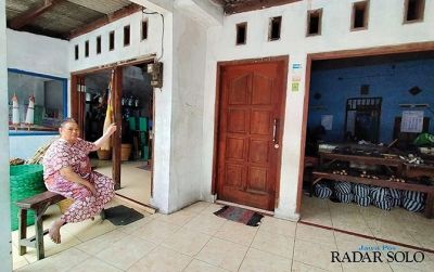 Gudang milok warga yang jadi lokasi persembunyian terduga pencuri.