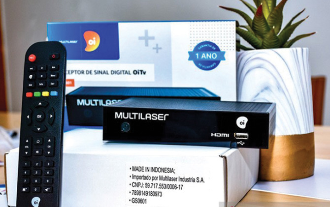 Ilustrasi set top box. (ANTARA)