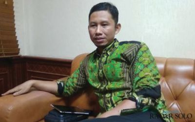 Wakil Ketua DPRD Surakarta Sugeng Riyanto. (RADAR SOLO PHOTO)