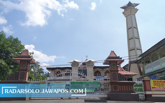 IKON KOTA SUKSES: Masjid Agung At Taqwa.