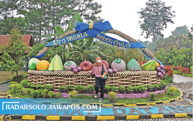 DIKEMBANGKAN WARGA: Ada banyak buah yang bisa dinikmati di agrowisata Desa Kebun Gulo, Musuk, Boyolali. (ARIEF BUDIMAN/RADAR SOLO)