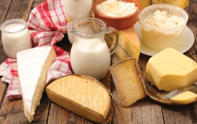 Ilustrasi produk dairy. (ANTARA)