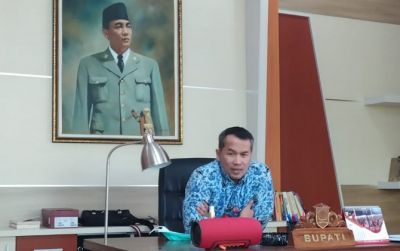 Bupati sekaligus Ketua Gugus Tugas Percepatan Penanganan Covid-19 Wonogiri Joko Sutopo.(IWAN ADI LUHUNG/RADAR SOLO)