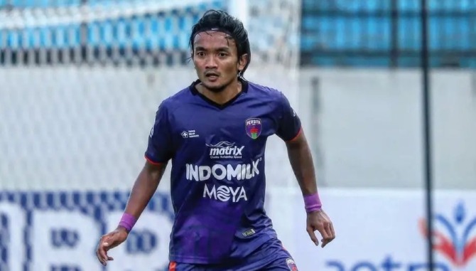 Gelandang Persita Tangerang Taufiq Febriyanto. (INSTAGRAM TAUFIQ FEBRIYANTO)