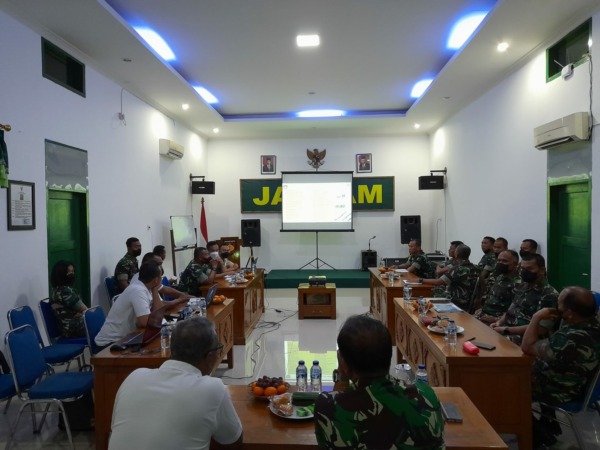 KOORDINASI: Rakor Liga Santri PSSI Piala Kasad 2022. (ISTIMEWA)