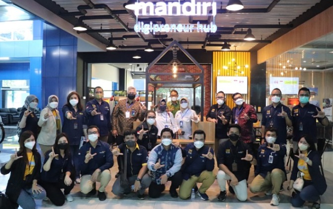 Bank Mandiri hadirkan Mandiri Digipreneur Hub (MDH) di kawasan Solo Technopark.