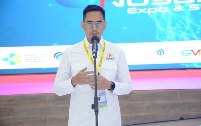 Wakil Ketua Umum Bidang Komunikasi dan Informatika Kadin Indonesia Firlie H Ganinduto.