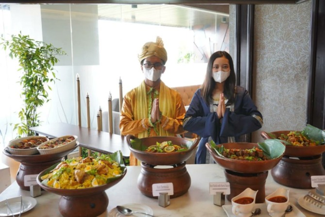 Menu yang disediakan saat berbuka puasa di Best Western Premier Solo Baru. (ISTIMEWA)