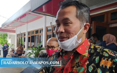 Ketua DPC PDIP Wonogiri Joko Sutopo. (IWAN ADI LUHUNG/RADAR SOLO)