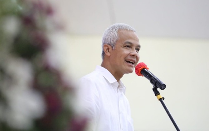 Gubernur Jateng Ganjar Pranowo.