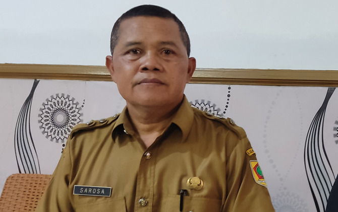 Camat Sidoharjo Sarosa. (IWAN ADI L/RADAR SOLO)