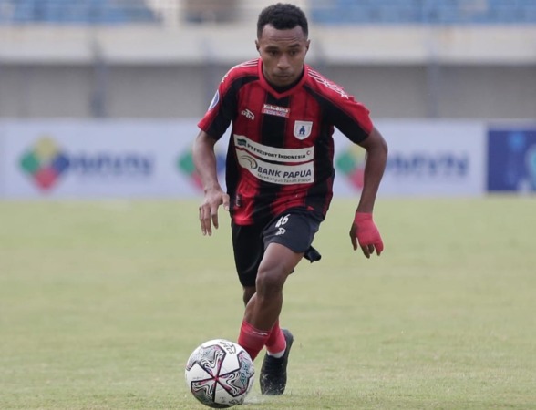 Todd Ferre saat berseragam Persipura Jayapura musim lalu. (ISTIMEWA)