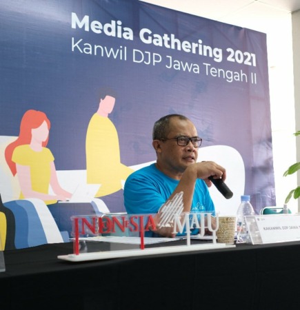 Slamet Sutantyo, selaku Kepala Kanwil DJP Jateng II