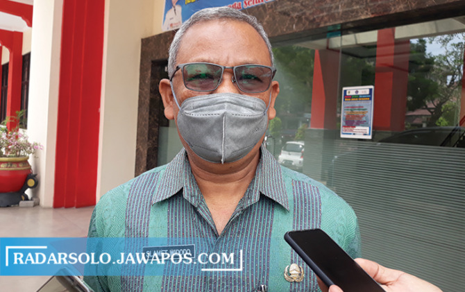 Kepala Disperinaker Klaten, Slamet Widodo. (ANGGA PURENDA/RADAR SOLO)