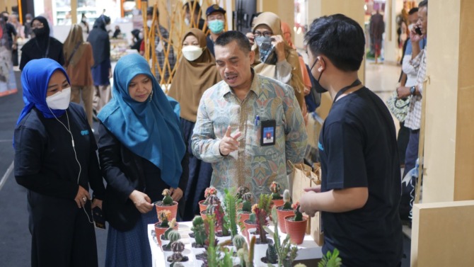 KREATIF: Expo Wibawa di Solo Paragon Lifestyle Mall, Jumat (24/6). (ISTIMEWA)