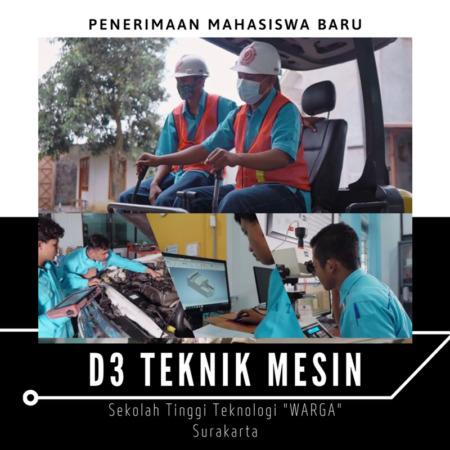 AKREDITASI B: Praktik mahasiswa Prodi D3 Teknik Mesin Sekolah Tinggi Teknologi (STT) Warga Surakarta. (ISTIMEWA)