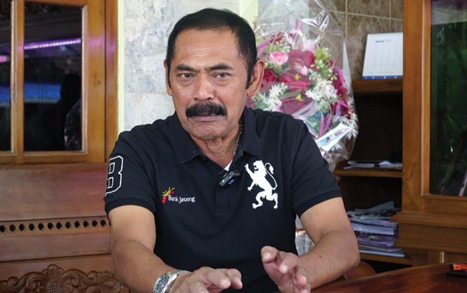 Ketua DPC PDIP Kota Solo F.X. Hadi Rudyatmo. (RIJAL R.H/RADAR SOLO)