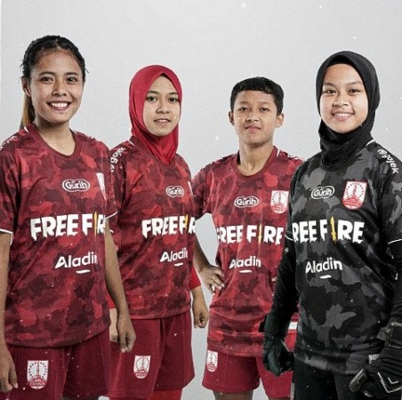 Amunisi baru Persis Women, dari kiri ke kanan: Yasmin Qurrotaayun, Herrawati Nur Permata Depy, Dera Seviola, dan Diah Ayu Wardani.