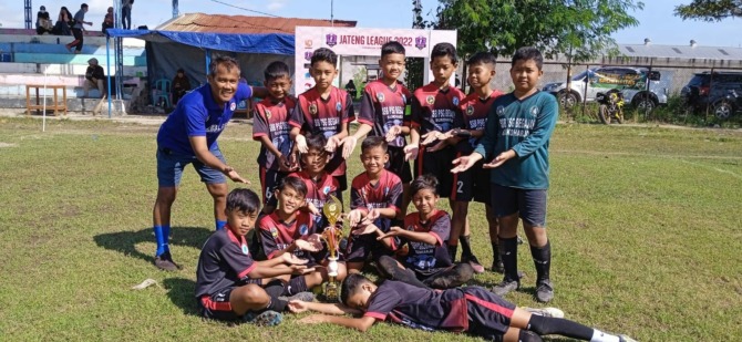 SSB PSG Begajah Sukoharjo sukses jadi runner up di ajang Piala Dispora Kabupaten Sukoharjo
