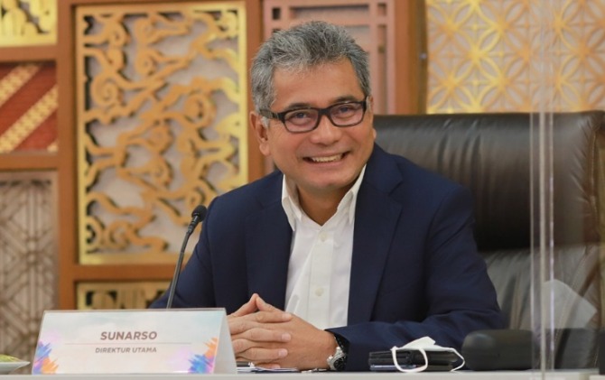 Direktur Utama BRI Sunarso.
