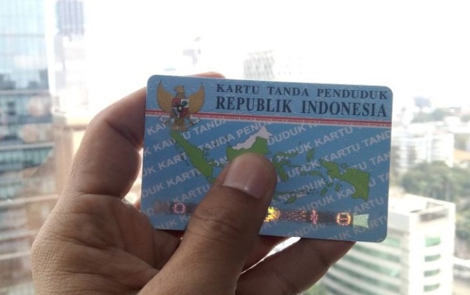 Ilustrasi KTP elektronik (e-KTP). (ANTARA)