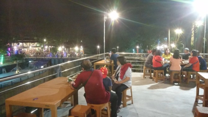 Suasana di Kali Pepe Land. (A. CHRISTIAN/RADAR SOLO)