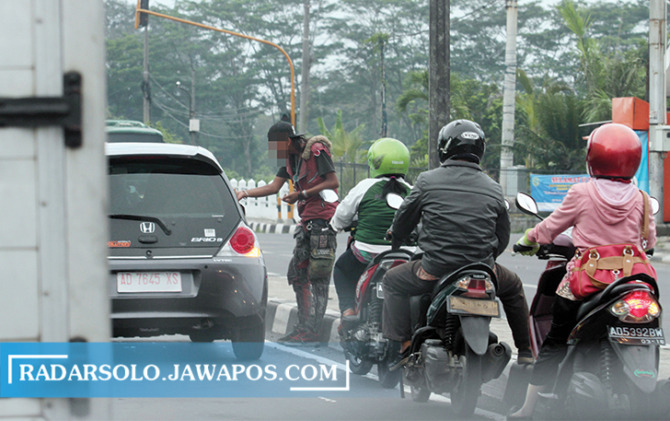 Ilustrasi anak jalanan. (RADAR SOLO PHOTO)