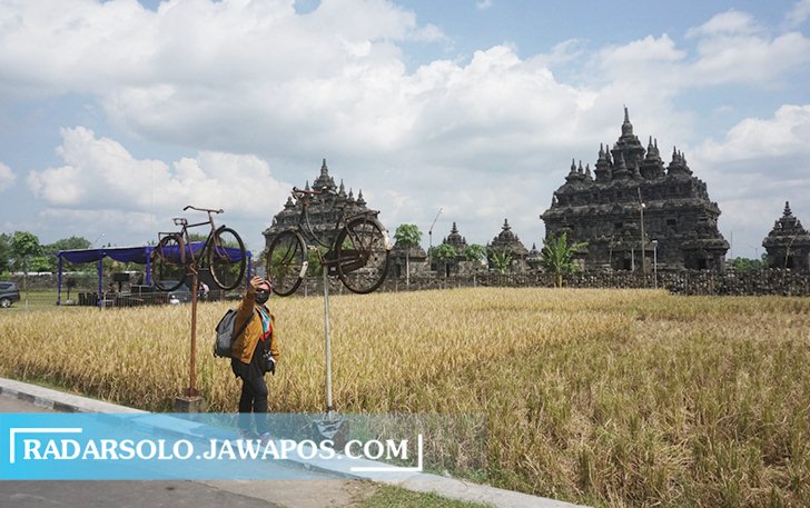 IKON: Candi Plaosan di Desa Bugisan, Prambanan masuk dalam 50 besar  Anugerah Desa Wisata Indonesia (ADWI) 2022. (ANGGA PURENDA/RADAR SOLO)