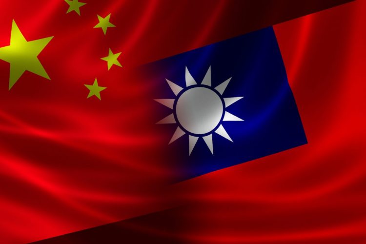 Ilustrasi bendera Tiongkok dan Taiwan (Asia Times)