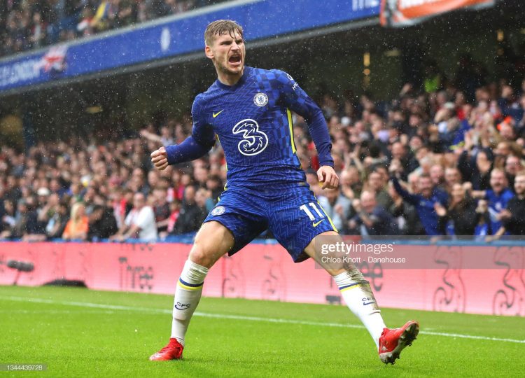 Timo Werner saat memperkuat Chelsea musim lalu (Chloe Knott-Danehouse/Getty Images)