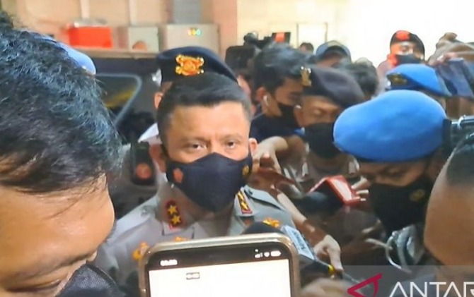 Irjen Pol Ferdy Sambo saat di Gedung Bareskrim Kepolisian Indonesia, Jakarta, Kamis (4/8). (ANTARA)