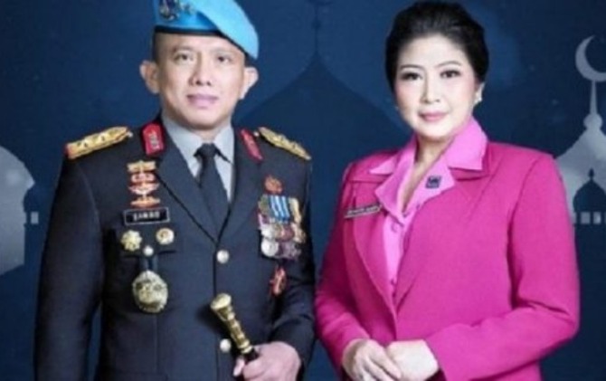 Ferdy Sambo dan istrinya, Putri Candrawati. (ISTIMEWA)