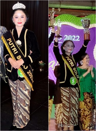 Nurazizah Rusdiana Dewi, Putri Solo 2022. (SEPTIAN REFVINDA/RADAR SOLO)